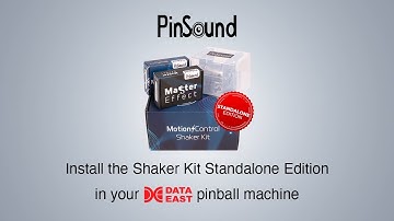 How to install a Motion Control Shaker Kit in a Data East pinball machine