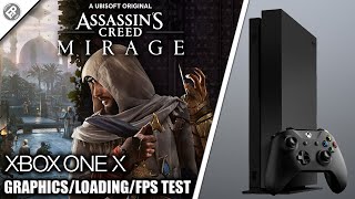 Assassin's Creed: Mirage - Xbox One X Gameplay + FPS Test