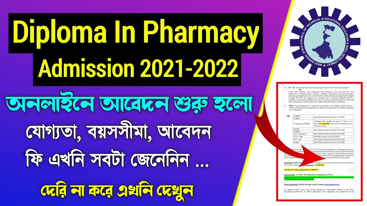 pharmacy phd admission 2021