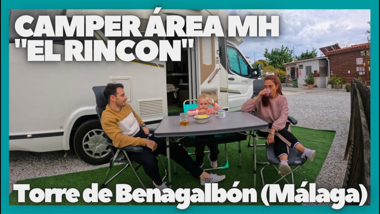 CAMPER PARK M&H EL RINCÓN 🚍🌴  Área de autocaravanas en Rincón de la Victoria (Málaga)