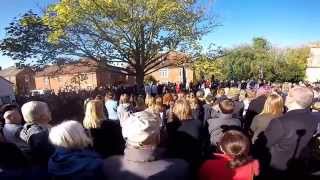 Remembrance Sunday 2014 in Wantage