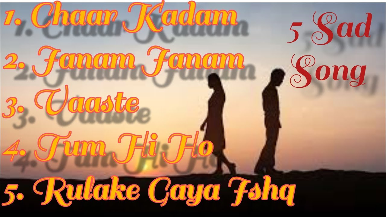 Top 5 Sad Songs (use headphone) YouTube