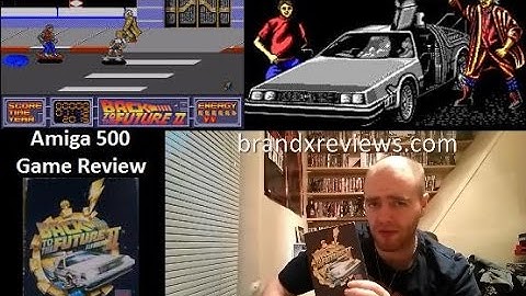 Back to the Future Part II - 1989 Amiga 500 Game - Brand X Reviews