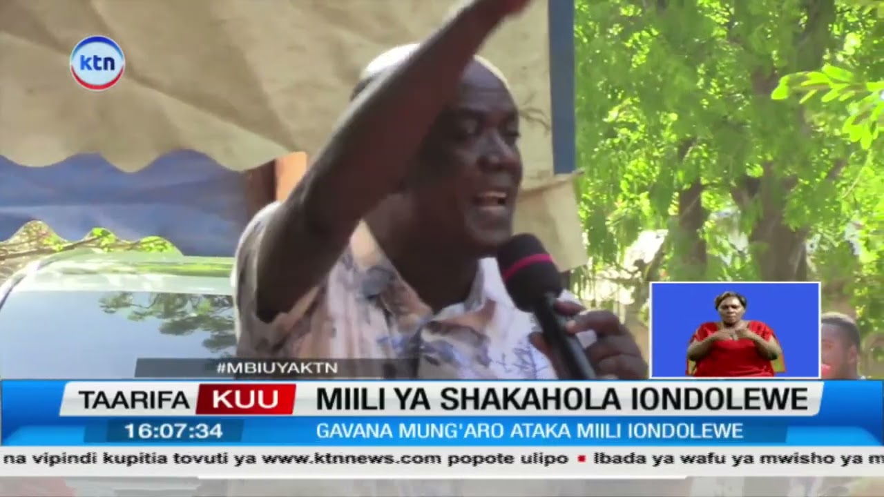 Mung’aro ataka miili ya Shakahola na Binzaro kuhamishwa Malindi