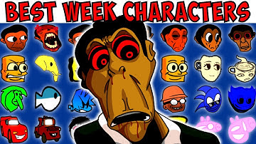 ALL BEST WEEK CHARACTERS TEST | FNF Character Test | Gameplay VS Playground