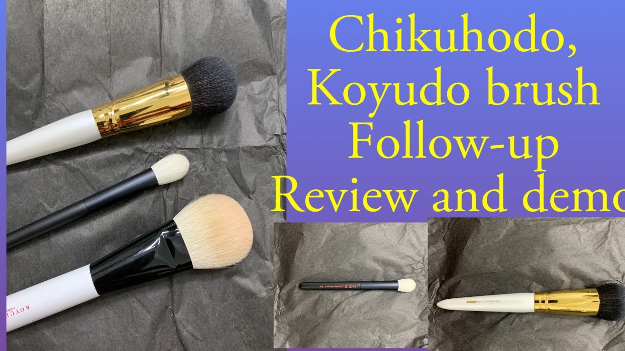 video CHIKUHODO GSN-2 Powder Brush
