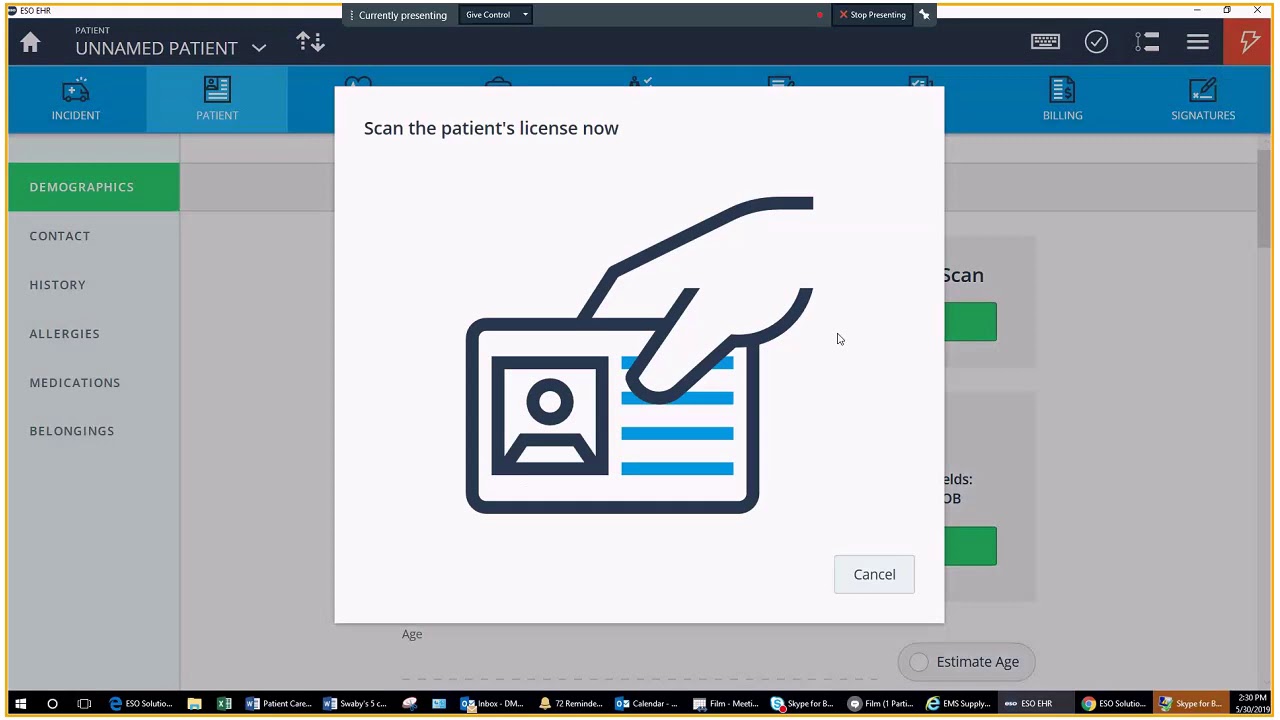 ESO - DEMOGRAPHICS AND DRIVER’S LICENSE SCANNING - YouTube
