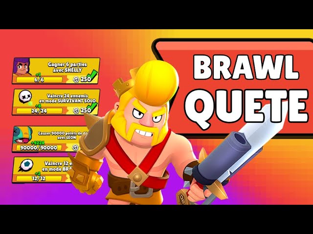 Brawl Pass Je Fais Toutes Les Quetes En Free 2 Play Youtube - mode brawl stars marathon star