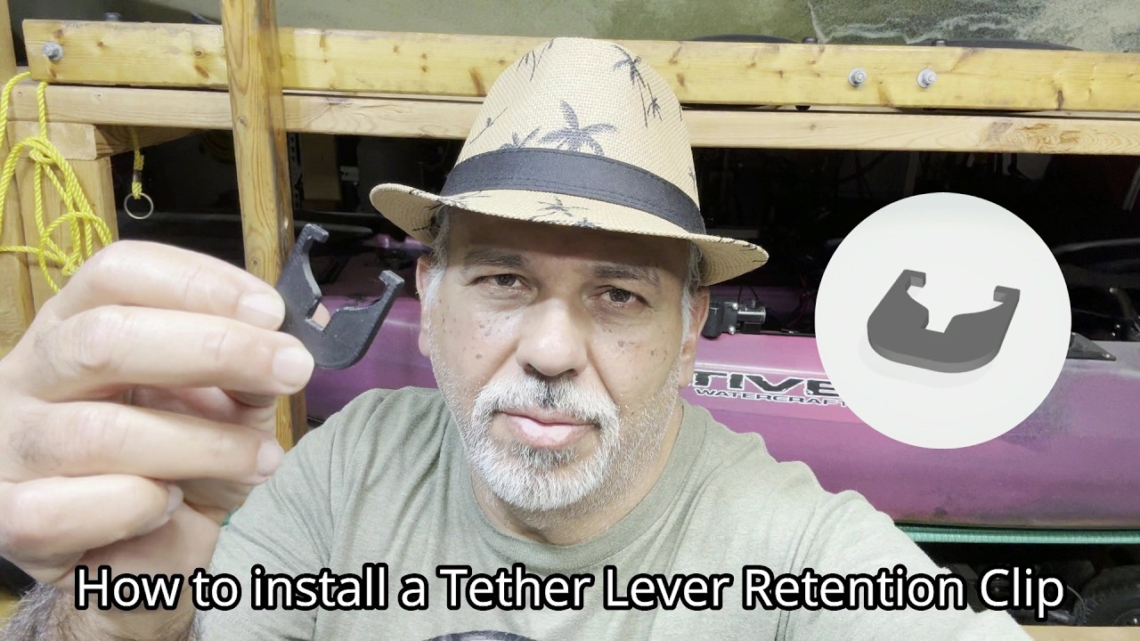 Tilt / Lock Tether Lever Retention Clip Install - Florida Fish Hunter ...