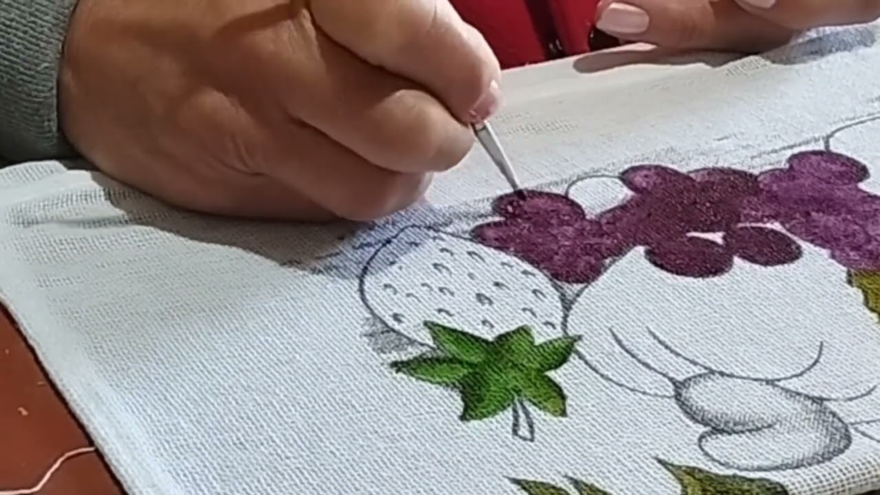 vamos juntas,pintar UVAS🍇