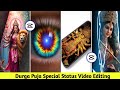 Navratri special status video editing in capcut | Durga puja video editing | Capcut video editing