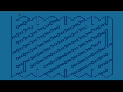 미로 유체 시뮬레이션 4 [Fluid Simulation Solve a Maze]