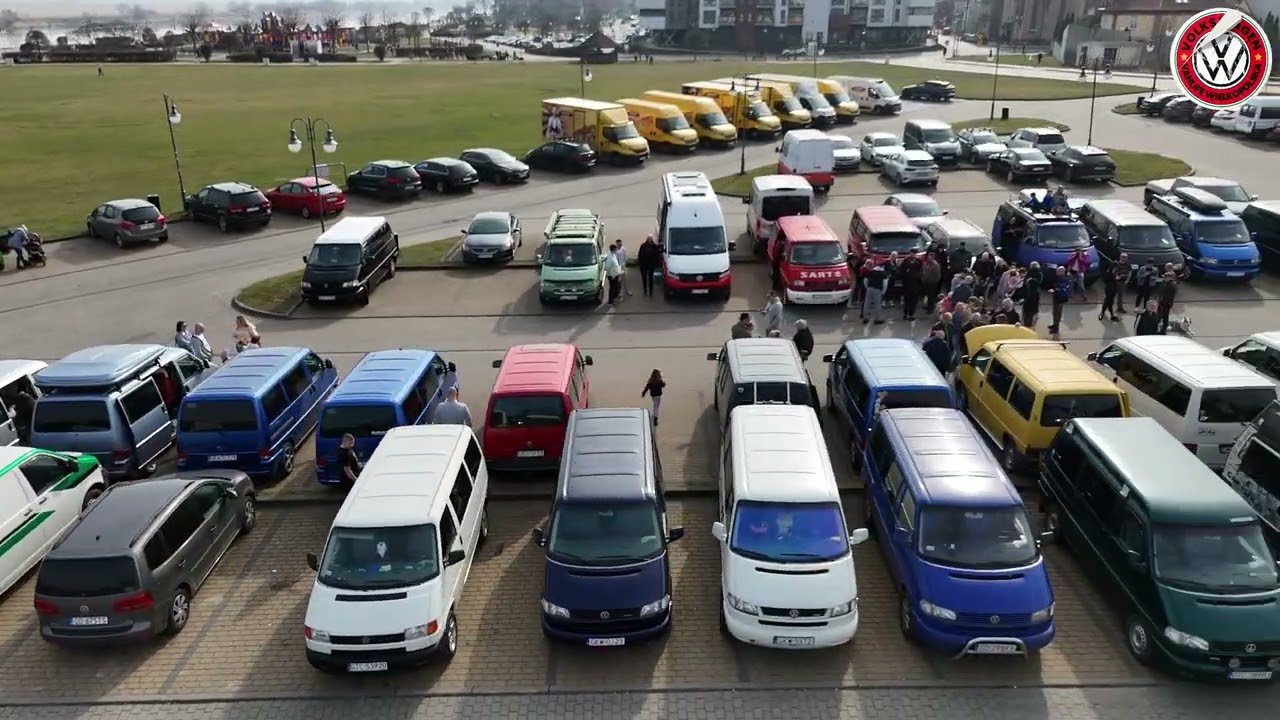 Volkswagen Vanlife Wielkopolska wyjazd na Spot VW T4 Pomorskie