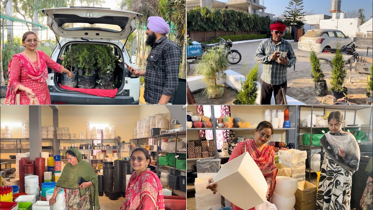 ਨਵੀਂ ਰੁੱਤ ਦੇ ਨਵੇਂ ਫੁੱਲ ਬੂਟੇ 🌷🪻 navi rutt de nave full buty