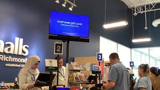 Cashier number 6 please Marshalls