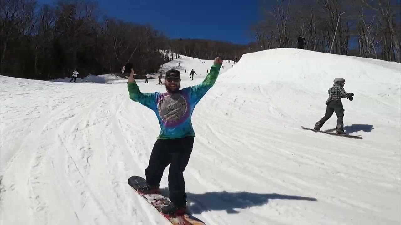 closing day party lap at Killington peace park YouTube