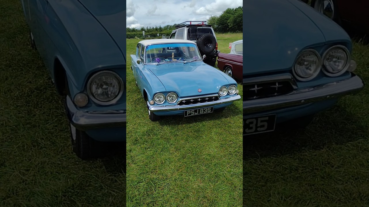 1962 Ford Consul Classic 1.5L at Shobdon Car & Bike Show #automobile #art #uk