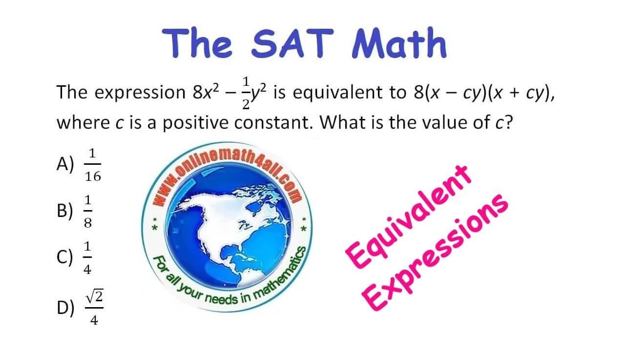 Математический раздел SAT — задача на эквивалентные выражения