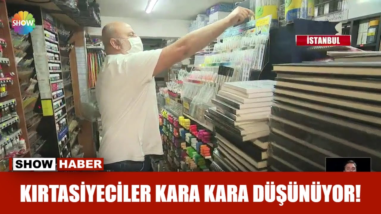 Kırtasiyeciler kara kara düşünüyor!