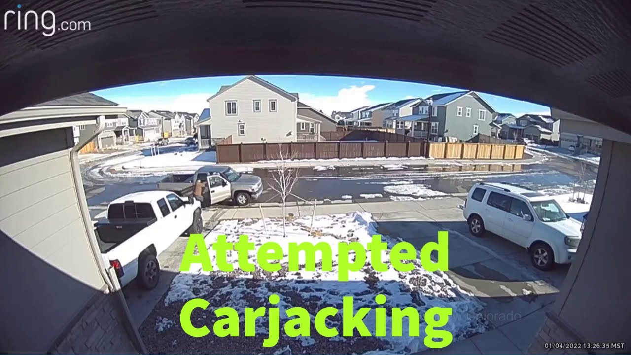 Attempted Carjacking Caught on Camera