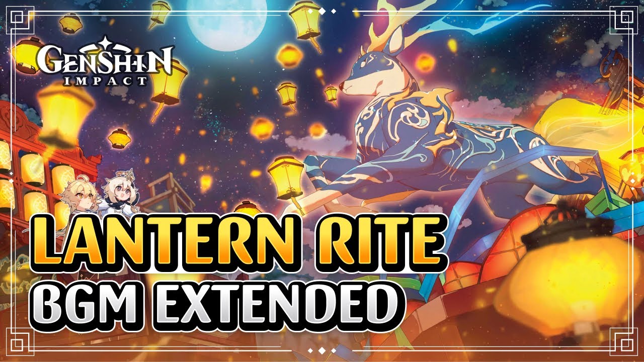 Patch 1.3 Lantern Rite BGM Extended Genshin Impact Liyue OST Soundtrack