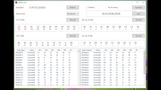 Best PowerBall Lottery Numbers Generator Software screenshot 4