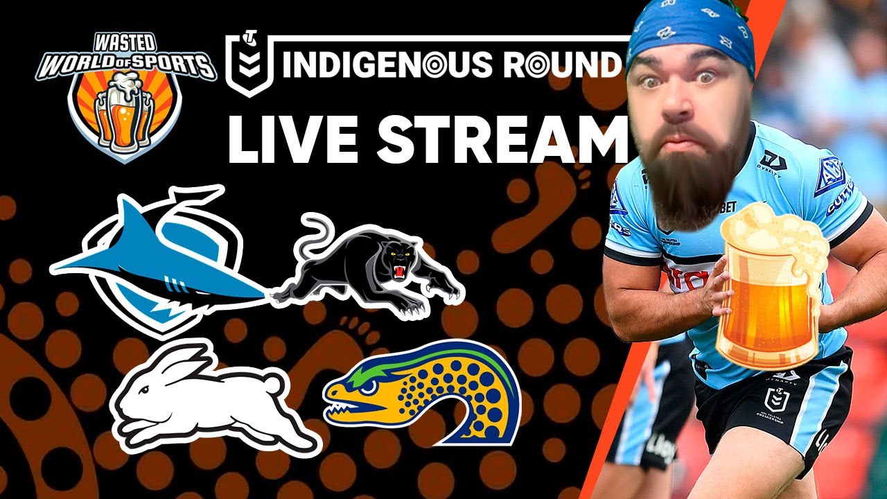 NRL Live Stream | Sharks vs Panthers / Rabbitohs vs Eels | Round 12 - 2024