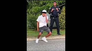 Police was surprised when he was dancing when they search his car