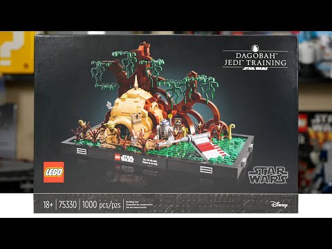 LEGO Star Wars 75330 DAGOBAH JEDI TRAINING Review! (2022)
