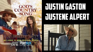 Justin Gaston & Justene Alpert Interview - God's Country Song (PureFlix)