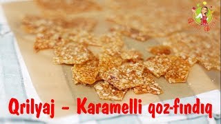 Qrilyaj Karamelli Qoz Fındıq Hazırlanması Грильяж Как Приготовить Грильяж В Домашних Условиях