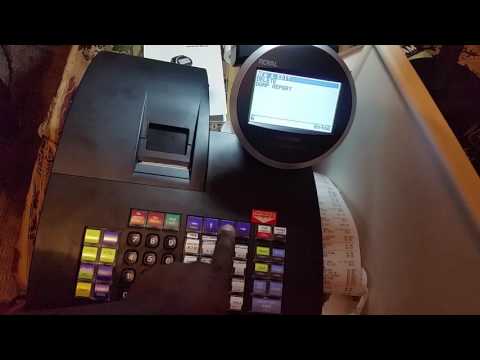 ROYAL ALPHA 1100ML CASH REGISTER, PLU, DAPERMENT PROGRAM AND TRAINING MODE