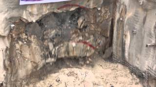 Breakthrough of first Variable Density (VD) TBM at Tun Razak Exchange Station - 9 Jan 2014 - Clip 2