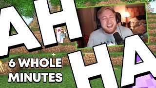 InTheLittleWood making AHA jokes for 6 minutes straight in Last Life SMP