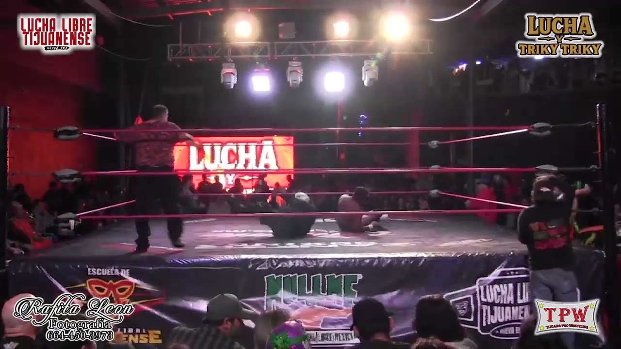 2a LUCHA   ETERNO KING SOLARIUS TRUMAN HUDSON III  VS  CARROÑA LEPRA KHAVALL
