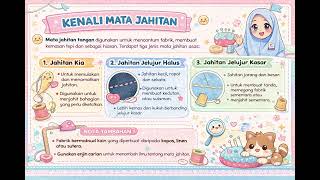 KENALI MATA JAHITAN RBT TAHUN 5