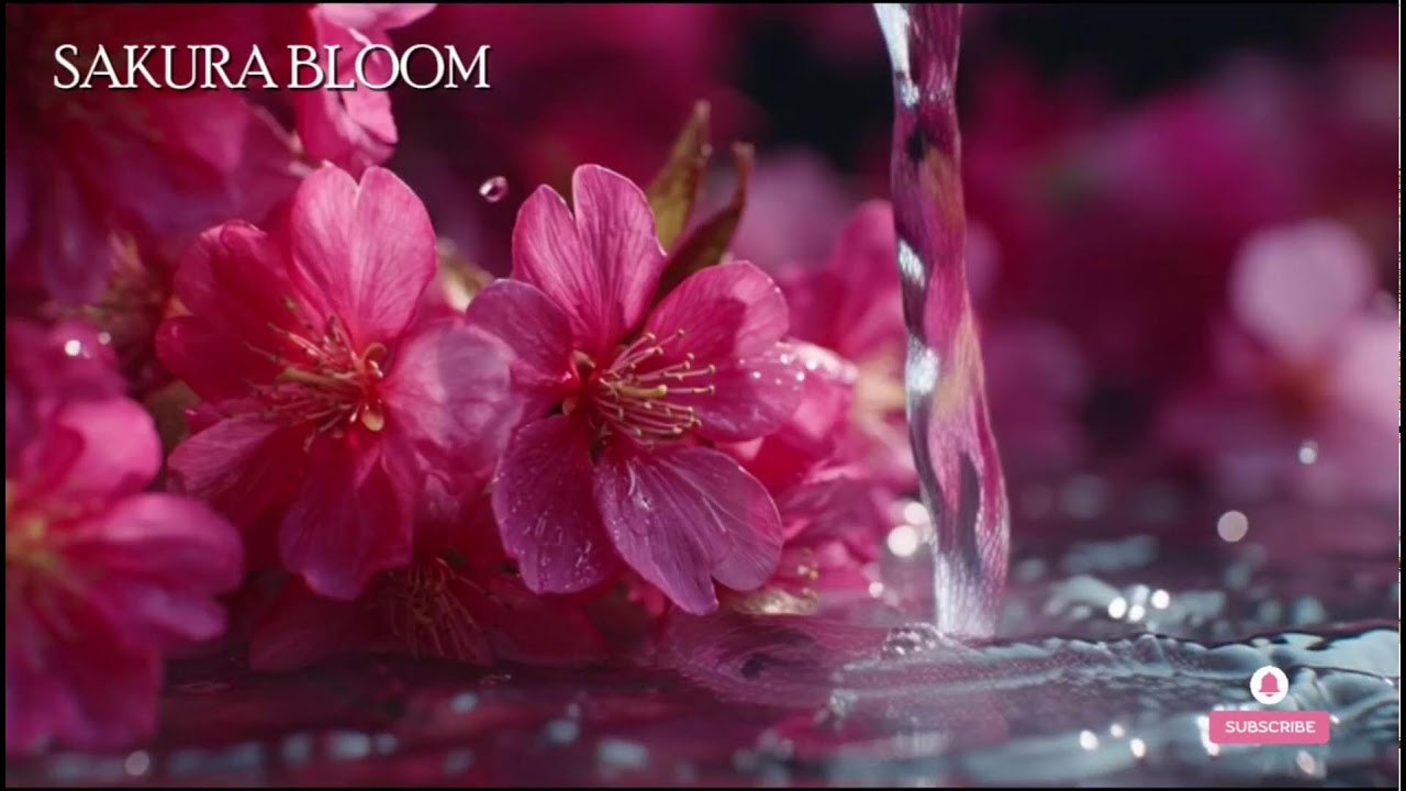 🔴 桜の調べ – 日本庭園の水音と風鈴の癒し | 心を落ち着ける音楽👉 Zen garden + wind chimes vibes.