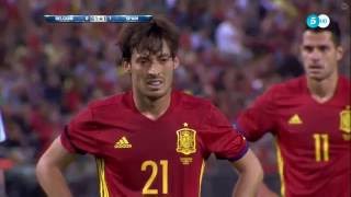 Belgium 0 - 2  Spain !!! All Goals and Full match Highlight 2016 HD