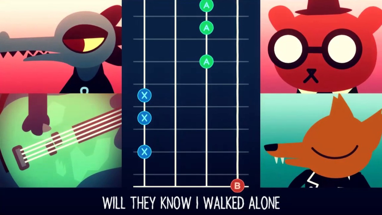 Night in the Woods - Die anywhere else [100% perfect] with lyrics + post-song dialogue