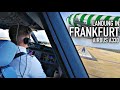 A330neo Cockpit Landung in Frankfurt | AeroNewsGermany