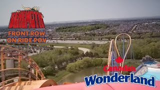 Behemoth Front Row On Ride POV - Canada's Wonderland