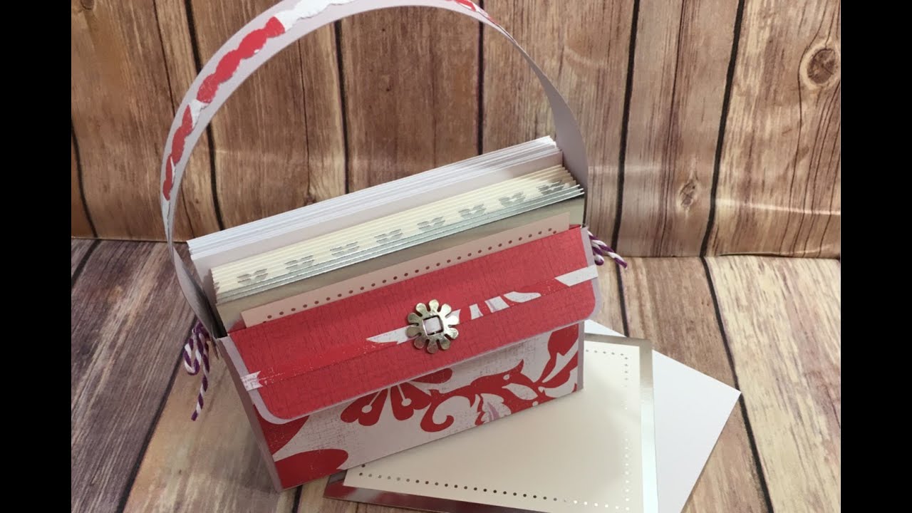 Gift Bag Punch Purse Tutorial