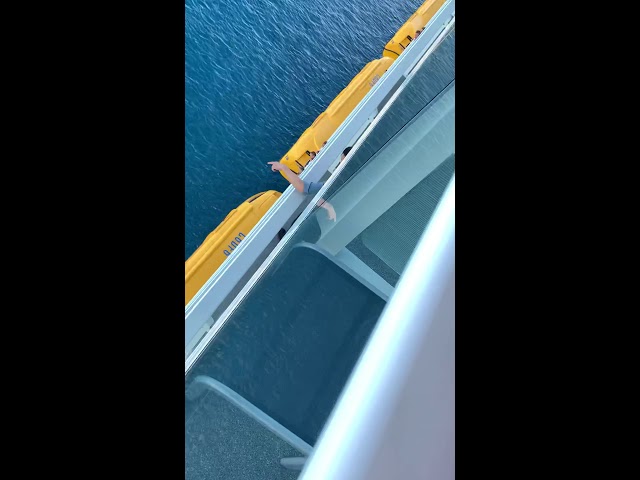 Guy jumps off largest cruise ship in the world: symphony of the seas (aftermath) class=