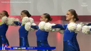 Junior Pom - Team Ukraine-4 - FINALS - 2026 ICU Cheerleading European Championships - Prague