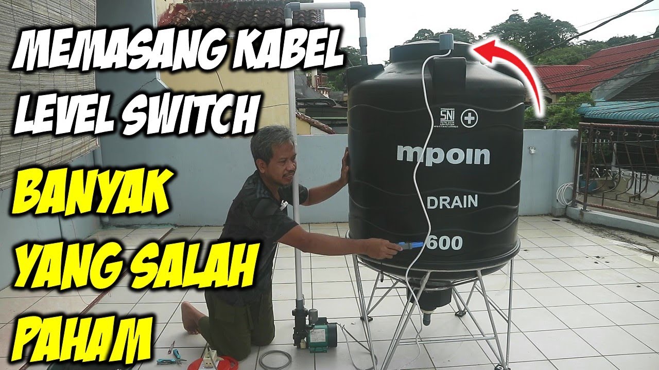 Cara memasang kabel level switch / radar yang benar