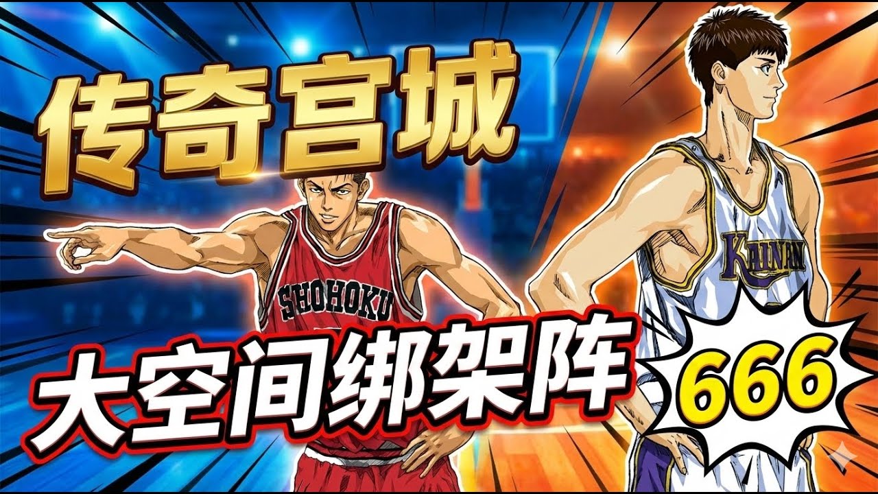 传奇宫城大空间绑架阵，666  