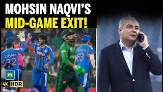 India Beat Stan Mohsin Naqvi Exits Mid-Game In Disappointment