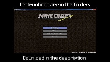 [Minecraft] How to downgrade to Beta 1.7.3 [HD] 1080p