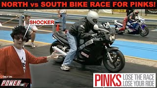 PINKS  Lose The Race... Lose Your Ride! Motorcycles Race for Titles Nate Pritchett vs Rod Davis!