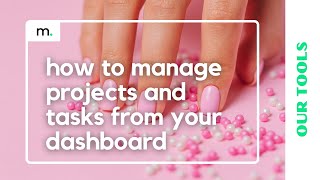 Merchkit Academy: How to Manage Projects and Tasks from Your Dashboard
